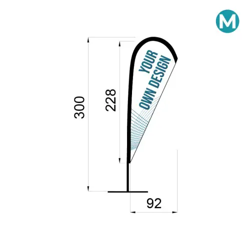 Fly Banner Gota pacote completo - Image 7