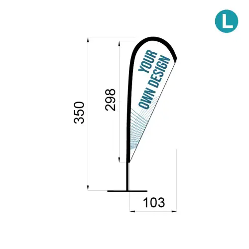 Fly Banner Gota pacote completo - Image 8