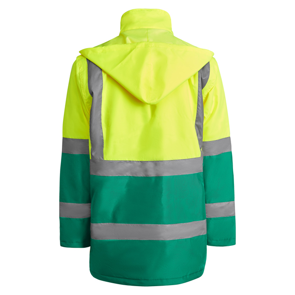 Parka acolchoada de alta visibilidade - Image 6