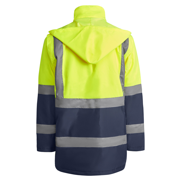 Parka acolchoada de alta visibilidade - Image 8