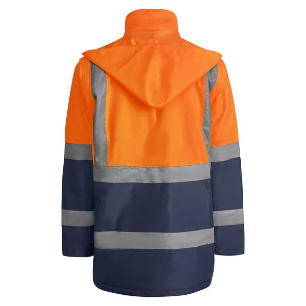 Parka acolchoada de alta visibilidade - Image 10